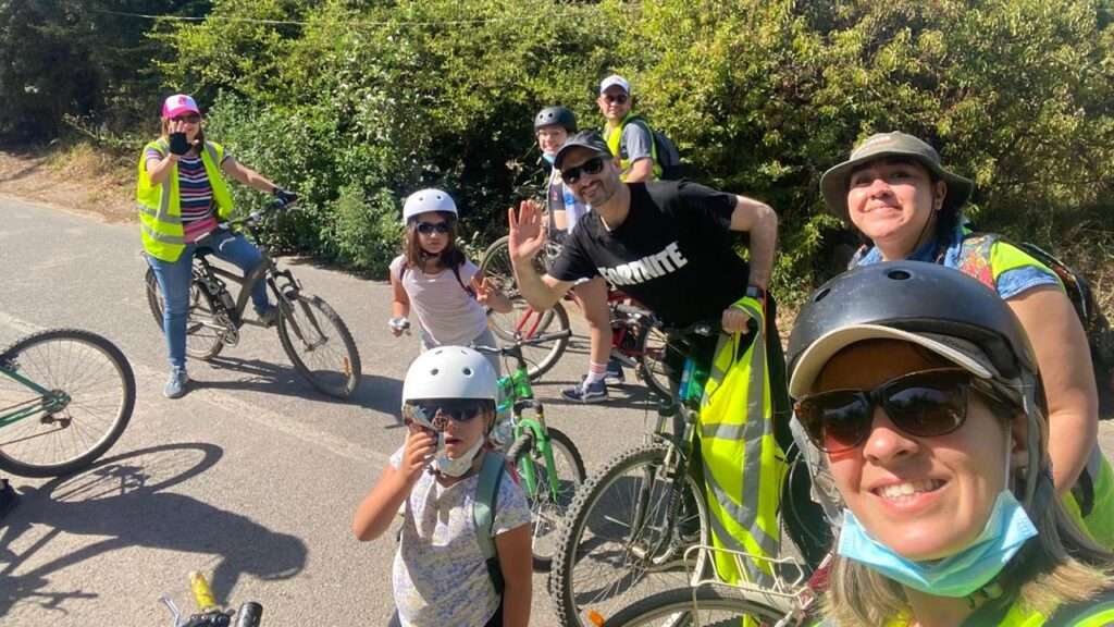 Bicycle tour through the Maipo vineyards